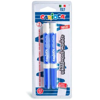 Carioca Whiteboard Maxi táblafilc kék színben 6mm 2db kép