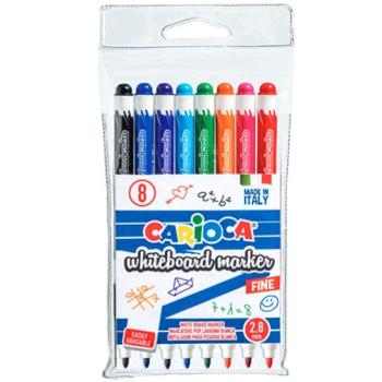 Carioca Whiteboard táblafilc szett 2,8mm 8db-os kép