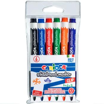 Carioca Whiteboard táblafilc szett 4,5mm 6db-os kép