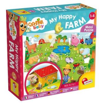 Carotina baby maxi puzzle - farm kép