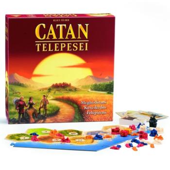 Catan telepesei társasjáték kép