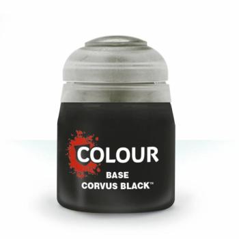 Citadel festék Base: Corvus black 12 ml kép