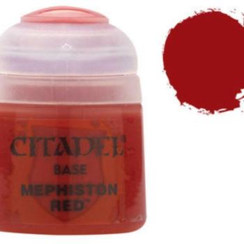 Citadel festék Base: Mephiston Red 12 ml kép