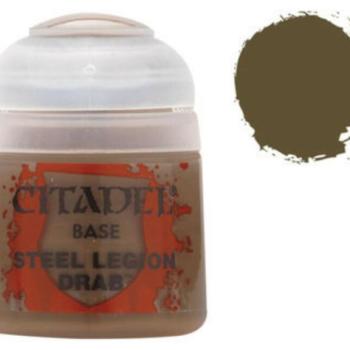 Citadel festék Base: Steel legion drab 12 ml kép