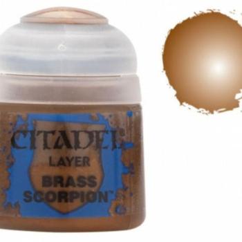 Citadel festék Layer: Brass scorpion 12 ml kép