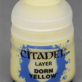 Citadel festék Layer: Dorn Yellow 12 ml kép