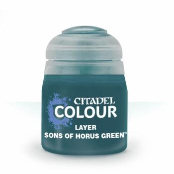 Citadel festék Layer: Sons of hours green 12 ml kép