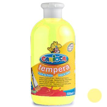 Citromsárga tempera 500ml - Carioca kép