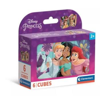Clementoni: Disney hercegnők mesekocka - 6 db-os kép