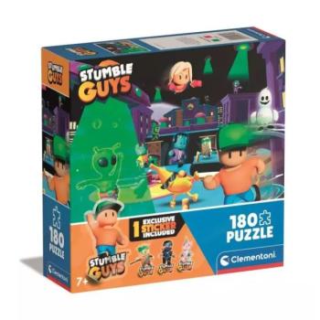 Clementoni: Stumble Guys 3. széria - 180 darabos puzzle ajándék matricával kép