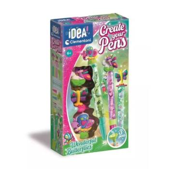 Clementoni: Tollkészítő készlet - virág/pillangó kép