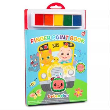 Cocomelon: Ujjfestő kifestőkönyv és festék készlet kép