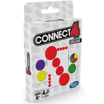 Connect 4 klasszikus kártyajáték - Hasbro kép