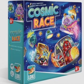 Cosmic Race angol nyelvű társasjáték kép