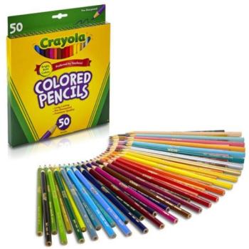 Crayola: 50 db színes ceruza kép