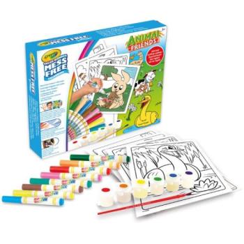 Crayola Color Wonder: Állatok maszatmentes mega kifestő csomag kép