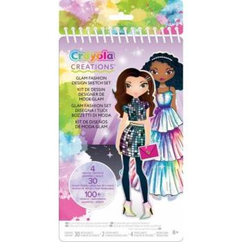Crayola Creations: Glam divattervező kis album kiegészítőkkel kép