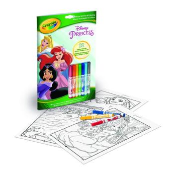 Crayola: Disney hercegnő kifestő és foglalkoztató kép