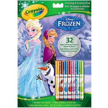 Crayola: Jégvarázs kifestő foglalkoztató szett kép