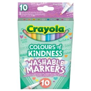 Crayola: Kedves szavak vékonyhegyű filctoll készlet - 10 db-os kép