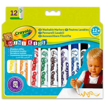 Crayola Mini Kids: 12 db tompa hegyű filctoll kép