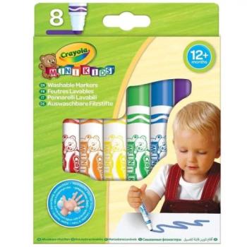 Crayola Mini Kids: Gyermek filctoll szett - 8 db-os kép