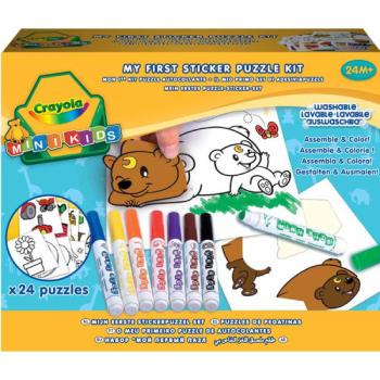 Crayola Mini Kids: Matricás puzzle foglalkoztató kép