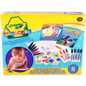 Crayola Mini Kids: Színező és matricázó készlet kép