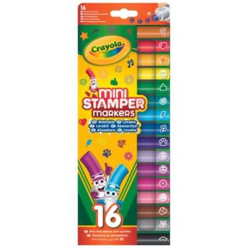 Crayola: Mini mintázó filctoll készlet - 16 db kép