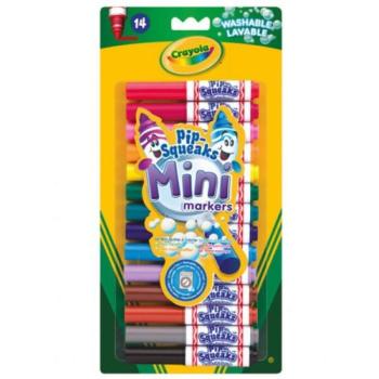 Crayola: Pip-Squeaks kimosható filctoll készlet - 14 db-os kép