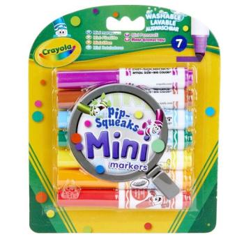 Crayola: Pip-Squeaks mini filctoll szett - 7 db-os kép