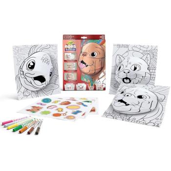 Crayola: POP's 3D-s foglalkoztató színező füzet - Kisállatok kép