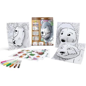 Crayola: POP's 3D-s foglalkoztató színező füzet - Vadvilág kép