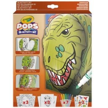 Crayola POPs: 3D foglalkoztató – Dinók kép