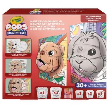 Crayola POPs: 3D megakészlet – Kisállatok kép
