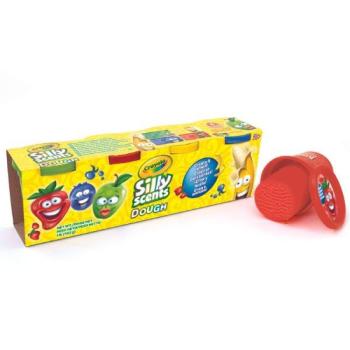 Crayola Silly Scents: Illatos gyurmakészlet dobozban - 4 db kép