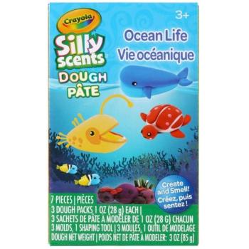 Crayola Silly Scents: Illatos mini gyurmakészlet - Óceán kép