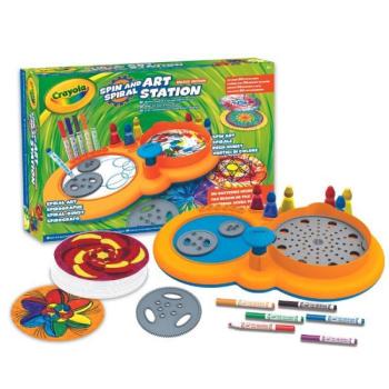 Crayola: Spin &amp; Spiral spirálozó rajzkészlet kép