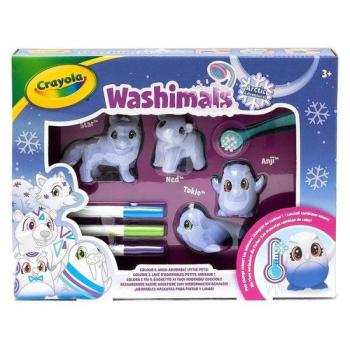 Crayola Washimals: Jégvilág játékszett színváltós állatkákkal kép