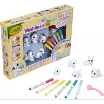 Crayola Washimals: Kimosható kölyökóvoda figuraszett - 5 db-os kép