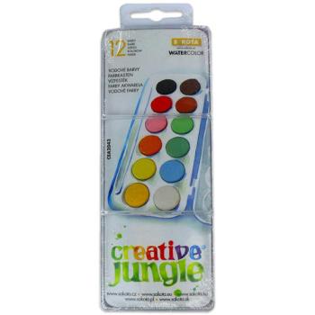 Creative Jungle: 12 darabos kicsi vízfesték kép