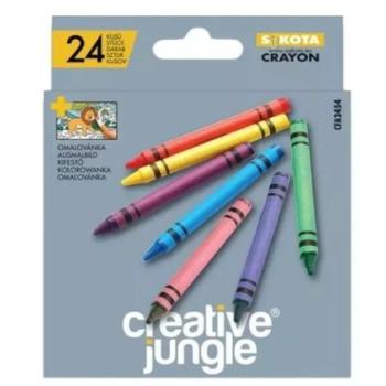Creative Jungle Grey zsírkréta készlet - 24 db-os kép