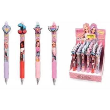 Cresco: Lányos mintás radírozható golyóstoll - többféle kép