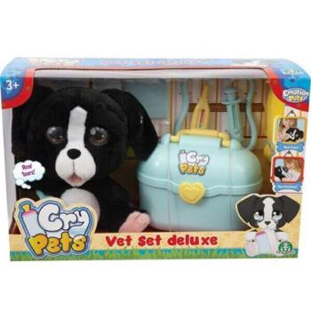 Cry Pets: Pityergő kiskutya állatorvosi felszereléssel deluxe szett kép