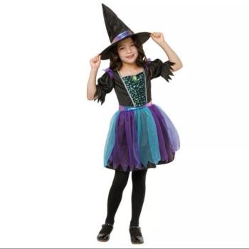 Csillagboszorkány jelmez - 110-120 cm kép