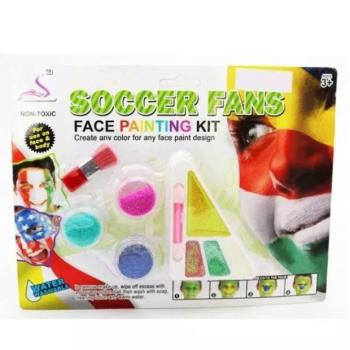 Csillámos arcfesték szett - 6 színű kép