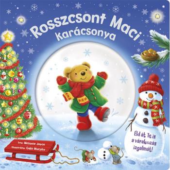 Csillogó mesevilág - Rosszcsont Maci karácsonya mesekönyv kép