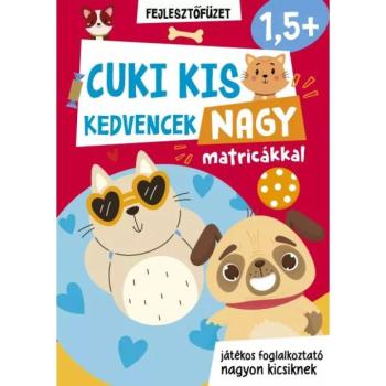 Cuki kis kedvencek kifestő matricákkal kép