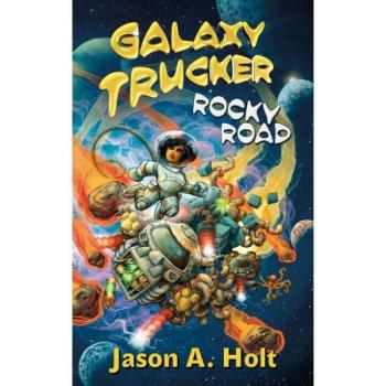 Czech Games Galaxy Trucker: Rocky Road angol nyelvű könyv kép