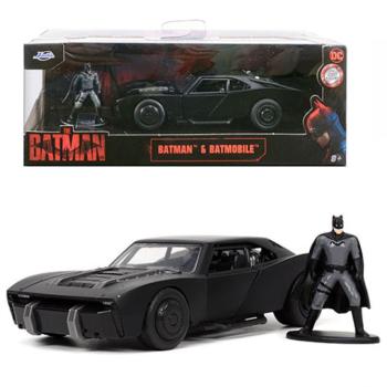 DC Comics: Batman mozifim Batmobile autómodell figurával 1/32 - Simba Toys kép